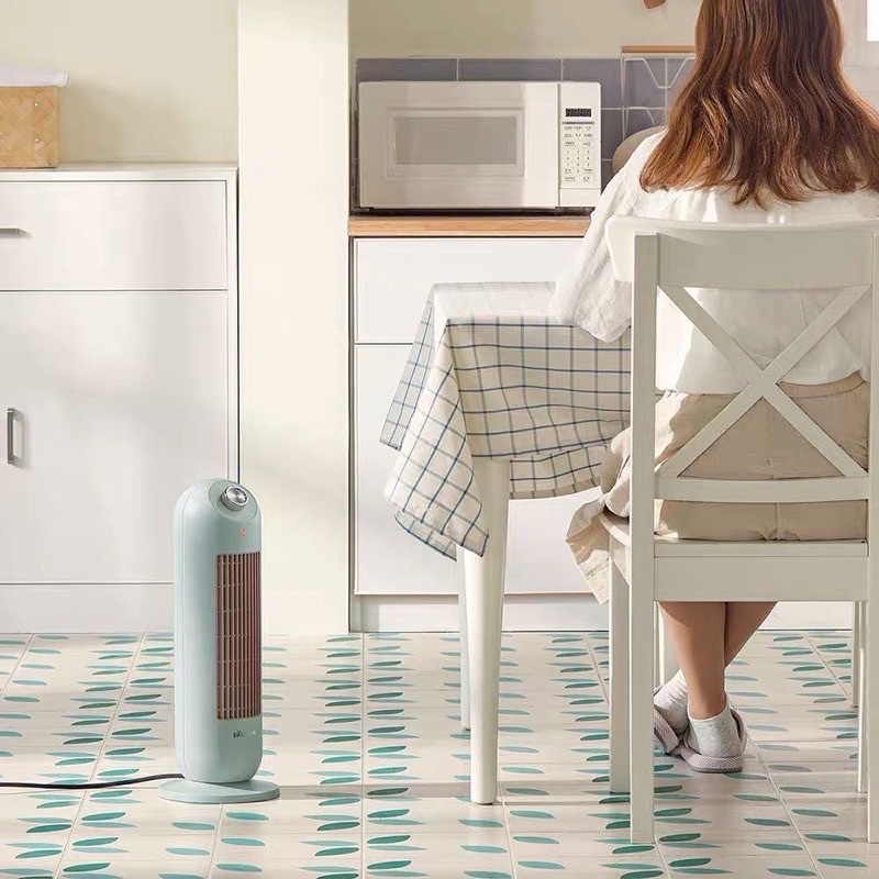 Quạt sưởi đứng Bear, máy sưởi đứng, tiết kiệm điện năng, có thể xoay 90 độ, Hàng chính hãng BH 12 tháng