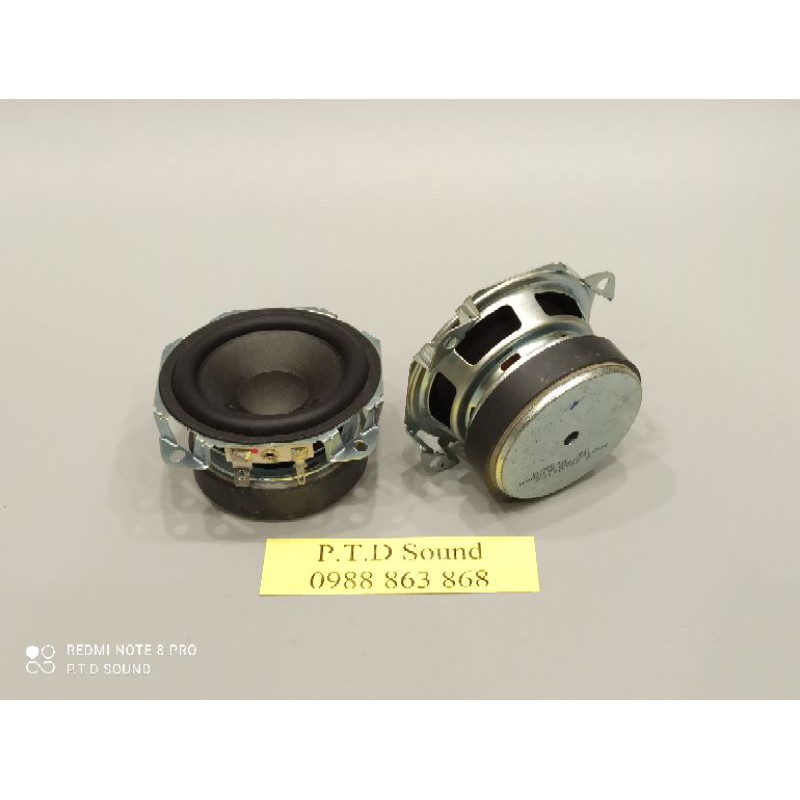 Củ Loa rời Mid bass Onyx 2 Onyx 3 harman kardon Onyx 3  3inch 4ohm  25 - 30w  , DIY loa Onyx 4 từ PTD Sound