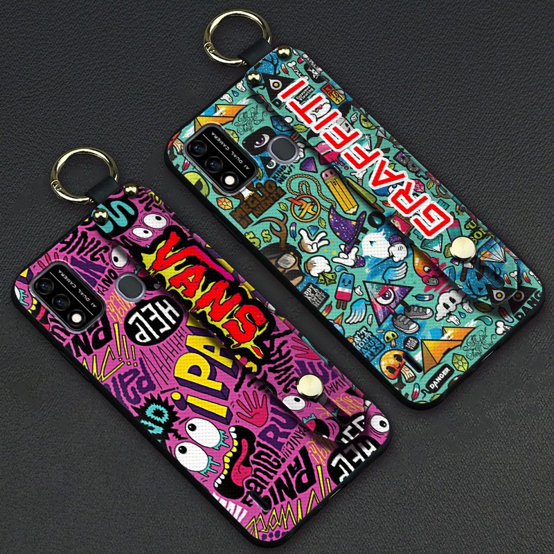 Graffiti New Arrival Phone Case For Itel A48 Phone Holder Shockproof Fashion Design Soft Case Back Cover