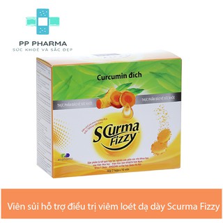 (DATE 2022) Viên sủi hỗ trợ điều trị viêm loét dạ dày Scurma Fizzy