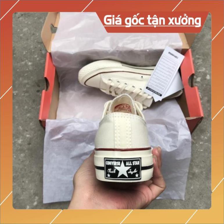 [FreeShip+ Hàng Cao Cấp] Giày Cv 1970s trắng thấp nam nữ loại đẹp, Giaỳ thể thao nam nữ [Video_Ảnh Thật]