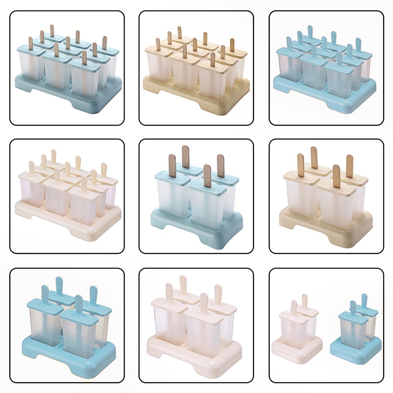 Khuôn Làm Kem Que Tiện Lợi Dễ Sử Dụng