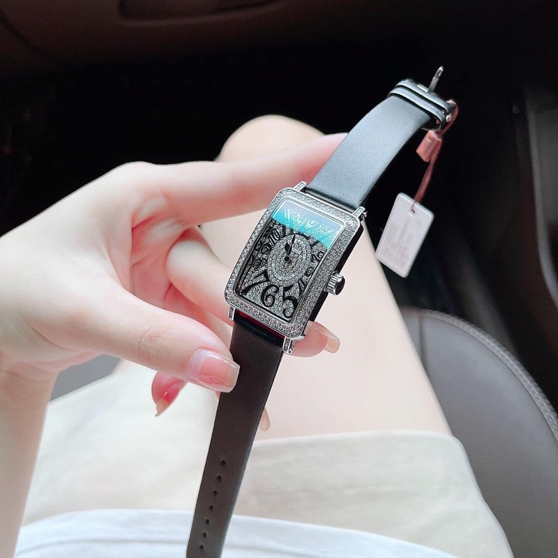 đồng hồ Guou dây da nữ hàng chính hãng
