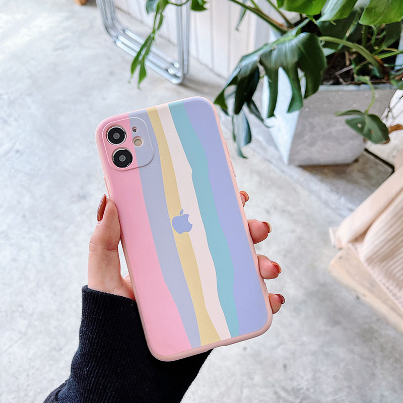 Ốp điện thoại silicon TPU đơn giản họa tiết gợn sóng cho iPhone 11 Pro Max X Xr Xs Max 7 8+ Se 2020 12 pro max 12 mini 13 pro max 13 mini | BigBuy360 - bigbuy360.vn