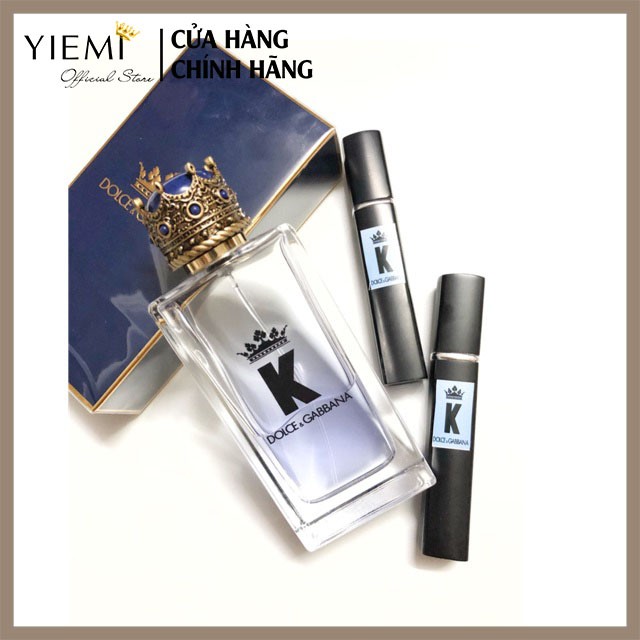 [Chính hãng] Nước Hoa Nước Hoa Nam Tính và Dầy hiện đại Dolce & Gabbana K for Men EDT 5/10/20ml