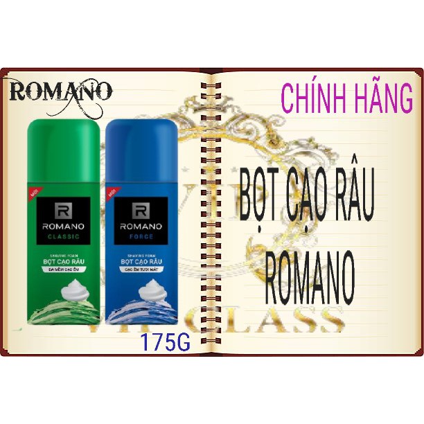 ROMANO_ BỌT CẠO RÂU 175ML.