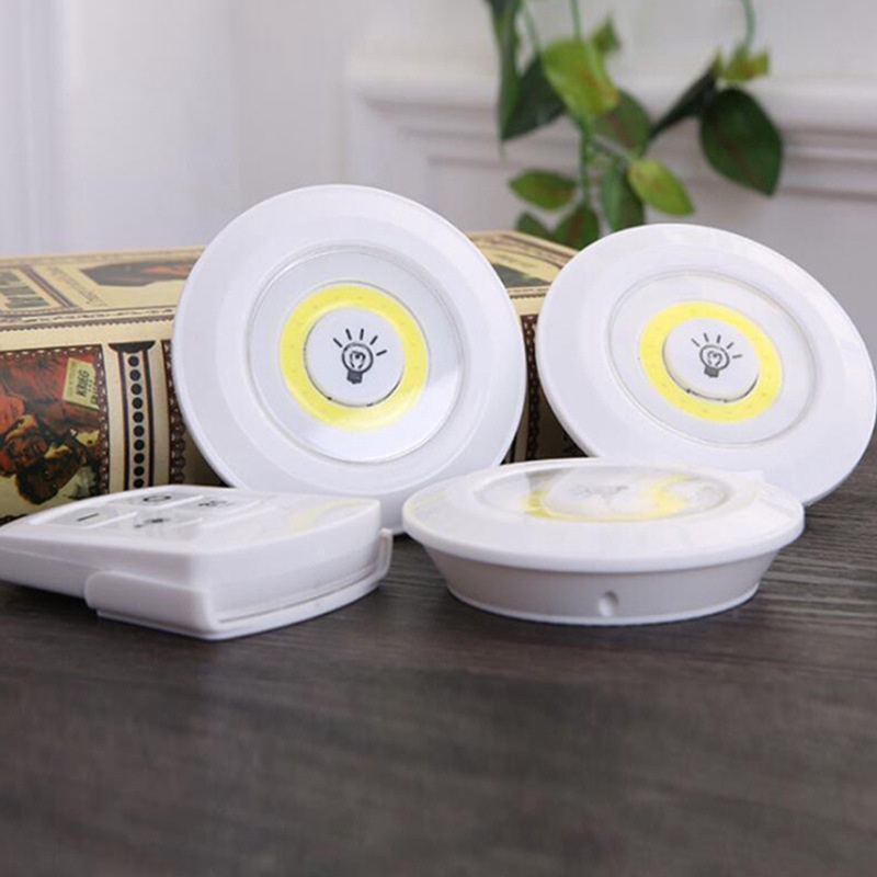 Bộ 6 Đèn LED Điều Khiển Từ Xa Chạy Bằng Pin