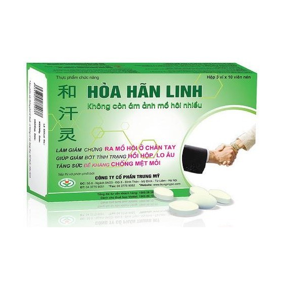 HÒA HÃN LINH HỘP 30 VIÊN