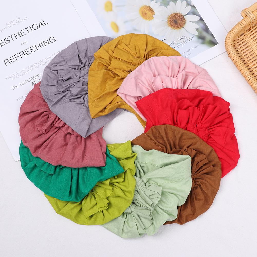 MELODG Băng Đô Quấn Đầu Cột Nơ Cho Bé Gái Sơ Sinh