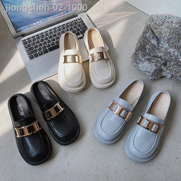 ┋✲■Giày Lười Bằng Da Phong Cách Trẻ Trung Thanh Lịch Dành Cho Nữ | BigBuy360 - bigbuy360.vn