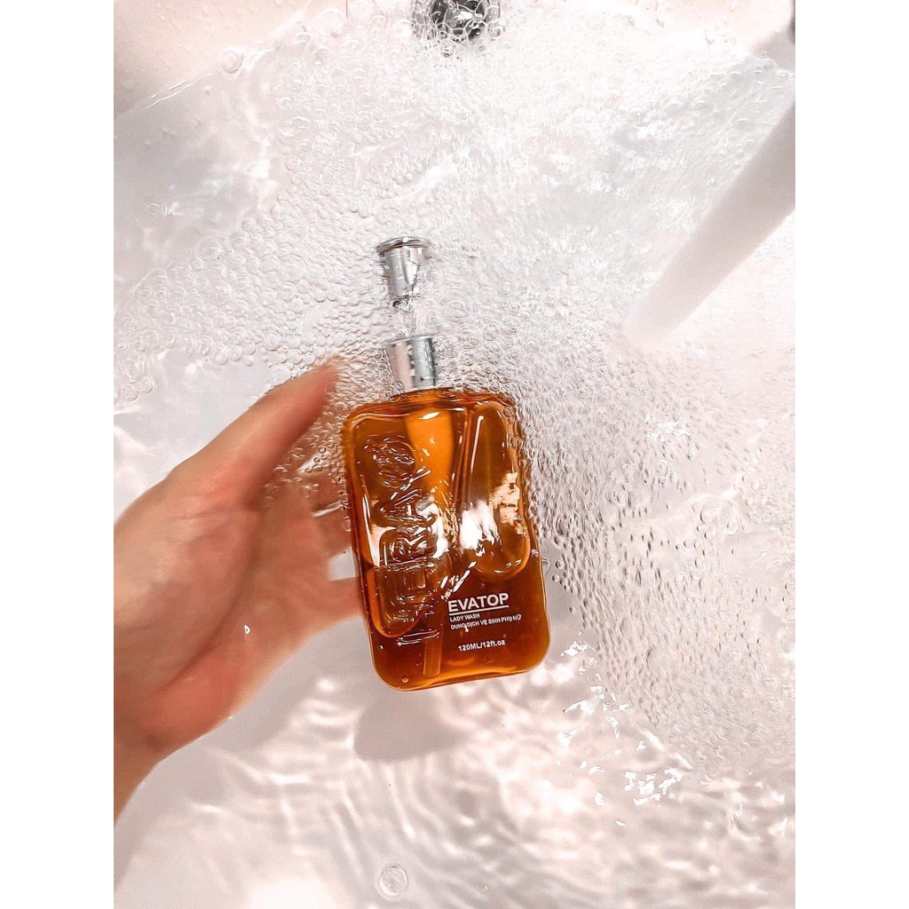 "Kho sỉ chính hãng"Dung Dịch Vệ Sinh Phụ Nữ Hồng Mịn Se Khít Hera EvaTop Lady Wash - Chai 120 ml