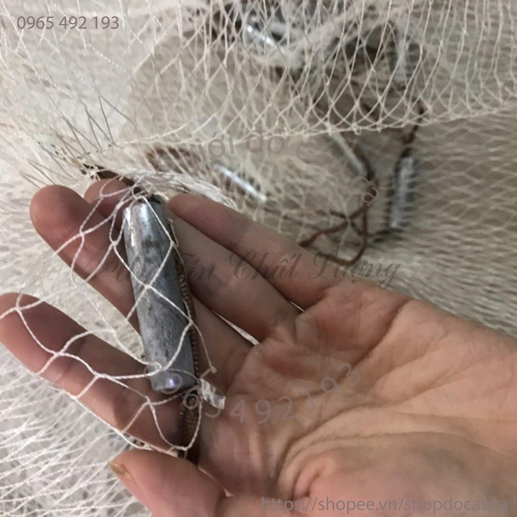 Chài dù trắng chân đúc 3 kg ( rẻ vô địch )