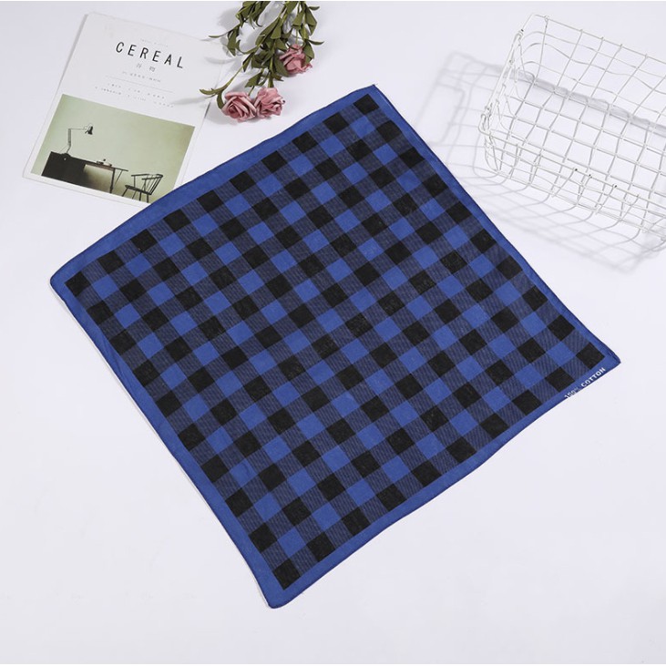 Bộ sưu tập khăn bandana hoa tiết vuông BDN07