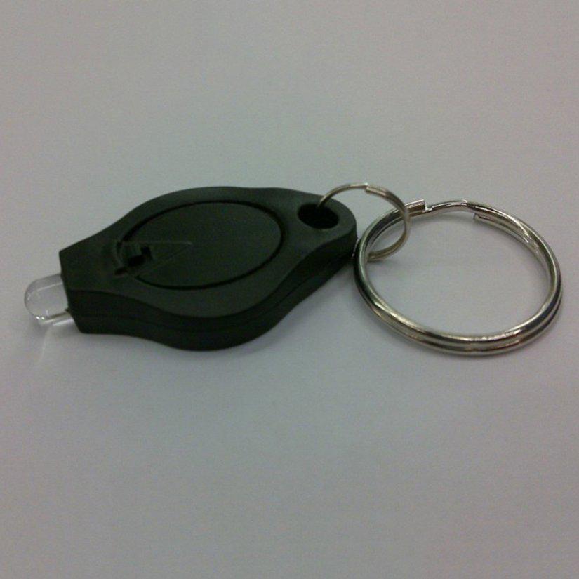home☆Portable Mini Size Keychain Squeeze Light Micro LED Flashlight Torch Light