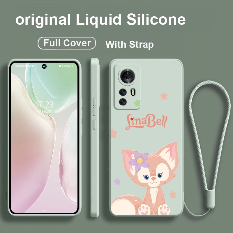 Ốp Điện Thoại Silicon Dẻo Vuông Họa Tiết Hoạt Hình Cho Xiaomi Redmi Note 12s A2 12 Pro 5G 12 Pro + Plus 12 Pro 4G