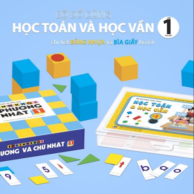 Bộ học Toán và học Vần.