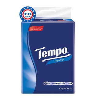 Lốc 4 gói khăn giấy rút tempo neutral 4 lớp
