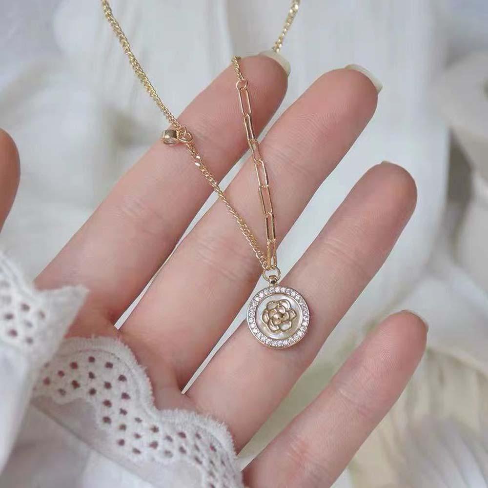 Bông Tai Hoa Trà Đơn Giản Phong Cách Hàn Quốc Cho Nữ