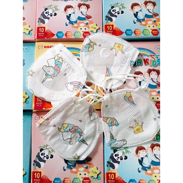 Khẩu trang Trẻ em Panda 3D Kids cho bé từ 6 tháng đến 12 tuổi