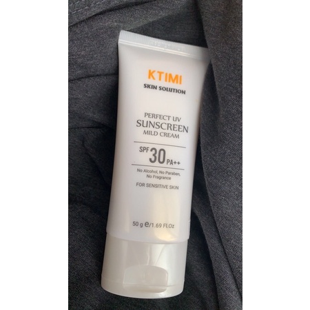 ✅(Chính hãng) Kem chống nắng Ktimi perfect UV sunscreen Milk Cream SPF 30 PA++ 50ml