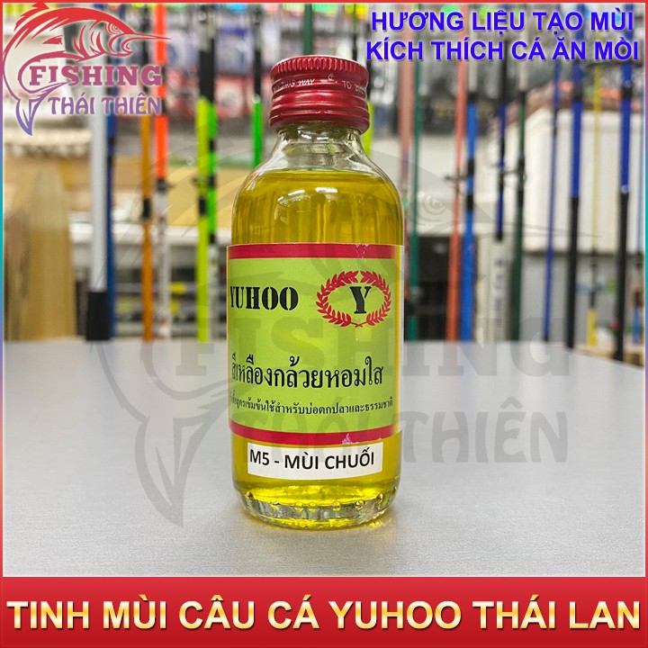 Tinh mùi câu cá, hương hổ, chuối, dừa, dứa, vani, sầu riêng thái lan