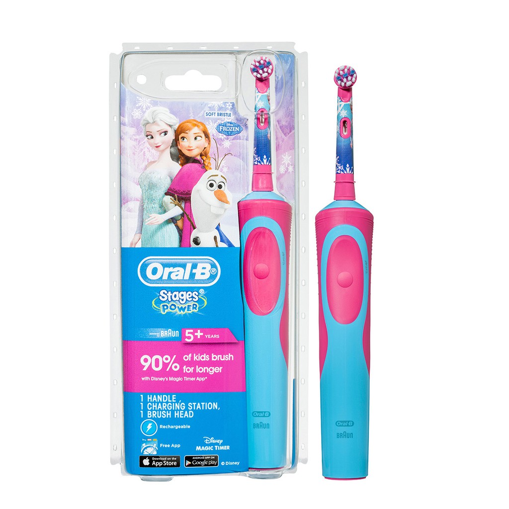 Bàn chải đánh răng điện Braun Oral-B Stages Power cho bé từ 5 tuổi