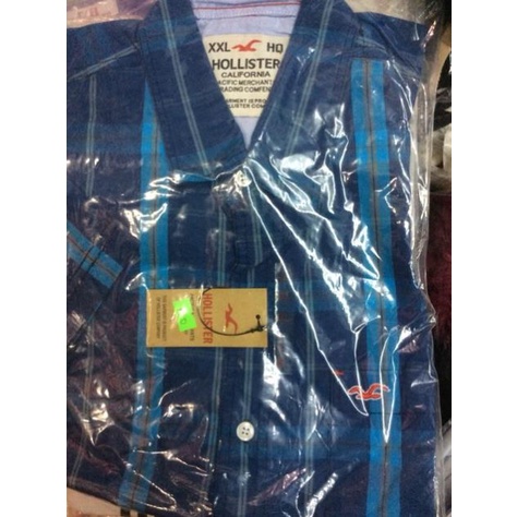 Free ship  Áo sơ mi HOLLISTER Tay ngắn sọc phối 149k