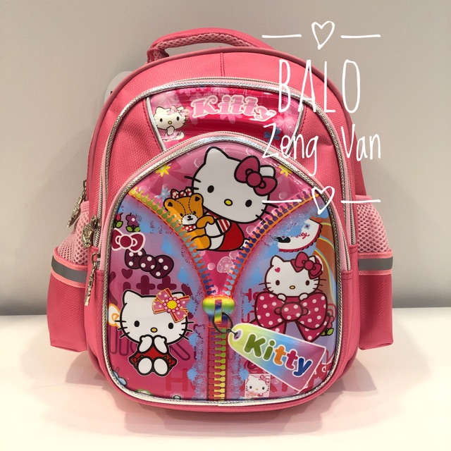 Balo Mèo Kitty MR.VUI 722 cho bé mẫu giáo và lớp 1