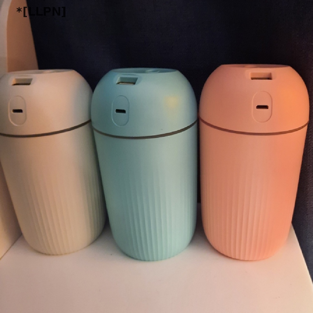 Máy Phun Sương Tạo Độ Ẩm Không Khí 400ML Tích Hợp Đèn Led