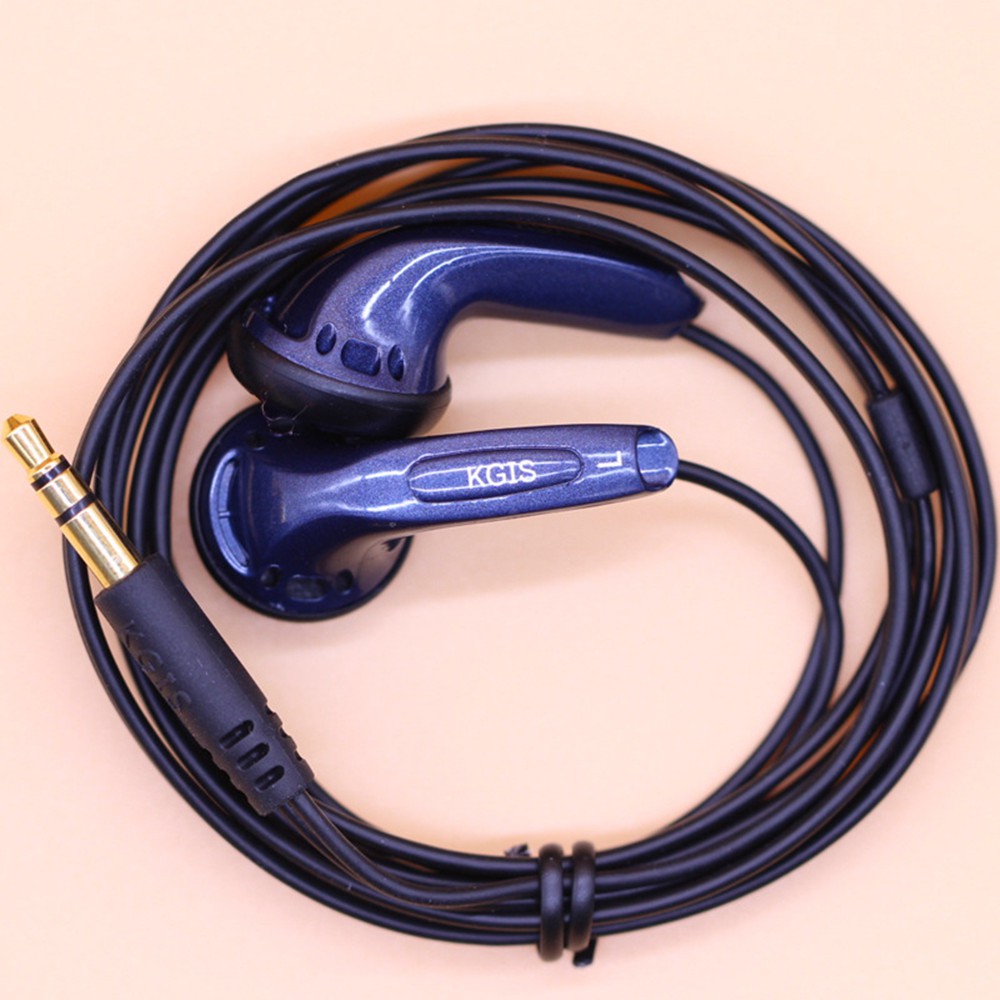 Kgis Dây nghe đầu phẳng âm thanh HIFI dynamic KHÍ tiện dụng