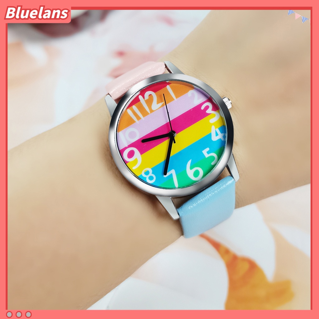 Đồng Hồ Quartz Dây HợP Kim MàU CầU VồNg Xinh XắN