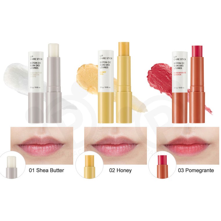 [Mã FMCGMALL giảm 8% đơn từ 250K] Son Dưỡng Môi Dạng Thỏi Thefaceshop Lip Care Stick 3.5g