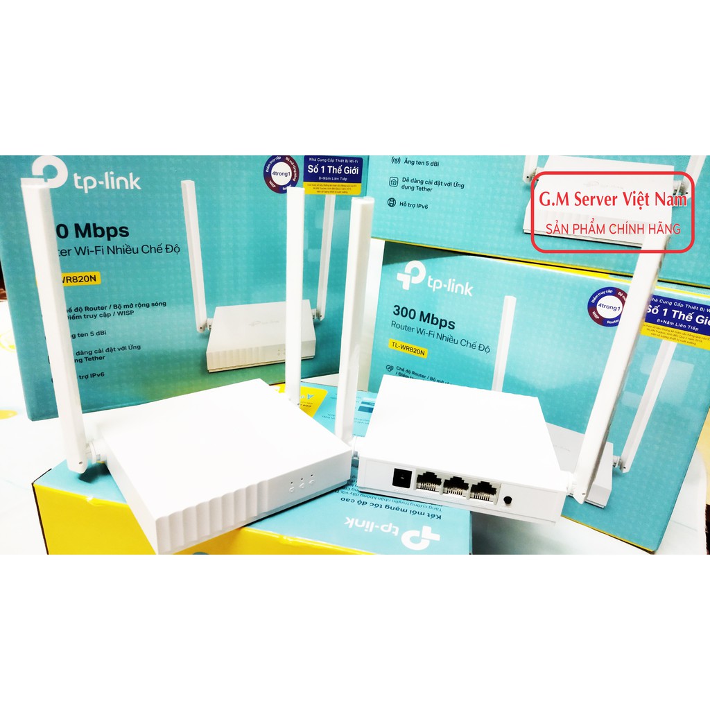 Bộ phát wifi, Modem wifi, Cục wifi Tplink 820n TL-WR820N 300Mbps Mới Chính Hãng Tặng Kèm Dây Mạng