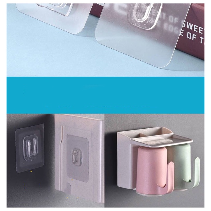 Miếng dán đỡ kệ chữ L hongkong_store sieure888 miếng dán silicon siêu dính