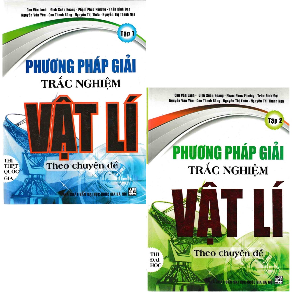 Sách - Combo Phương Pháp Giải Trắc Nghiệm Vật Lí Theo Chuyên Đề (Bộ 2 Cuốn)