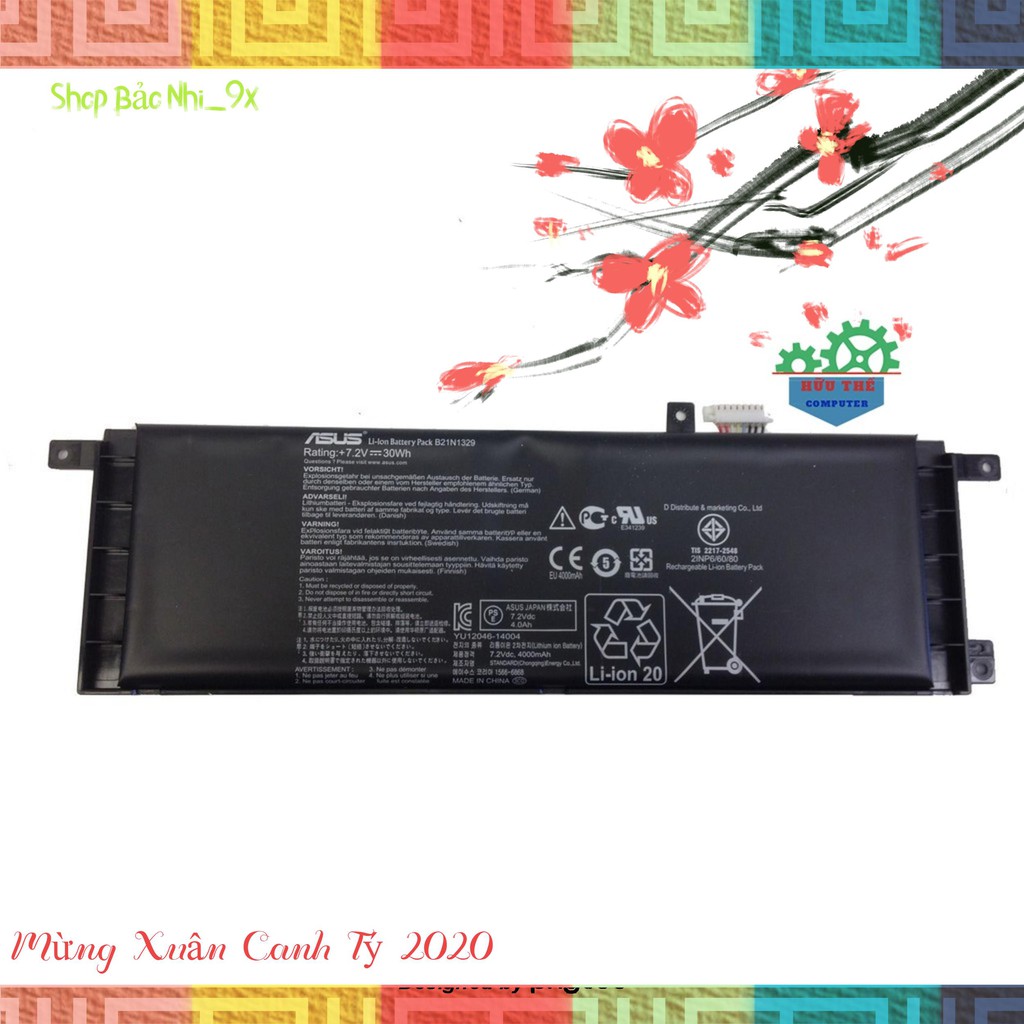 Pin Laptop Asus X453 X403M X503M X502CA X553MA X453MA X553M X453M X553 Zin