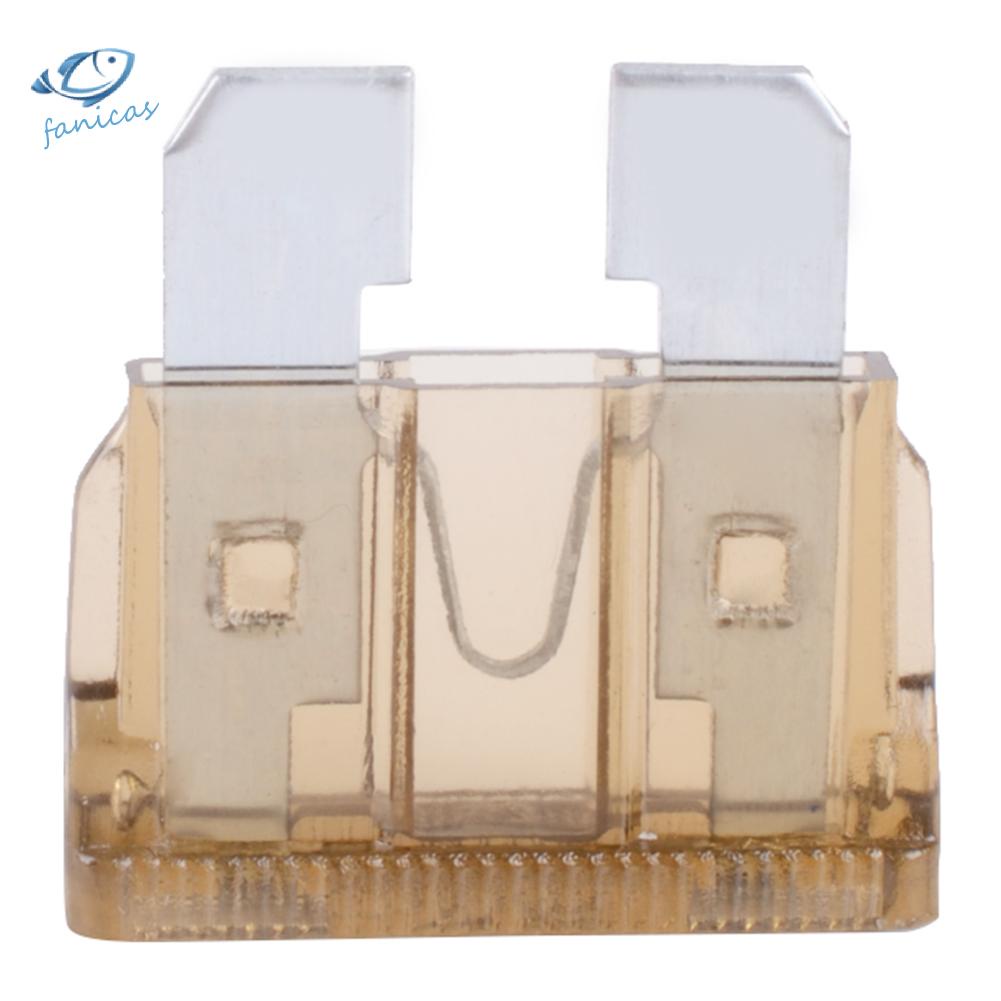 Hộp 50 Cầu Chì Tiêu Chuẩn FANICAS 3A 5A 7.5A 10A 15A 20A 25A 30A 35A 40A Cho Xe Hơi