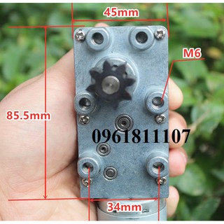 Motor giảm tốc 12V 48 vòng 560