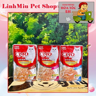 Pate Ciao gói cho mèo 60gr