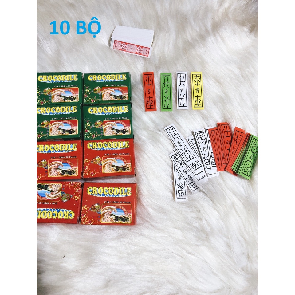 Bài Tứ Sắc 1 Xoắn x 10 hộp nhỏ CROCODILE