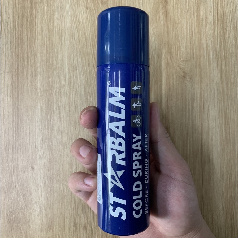 Xịt  lạnh giảm đau Starbalm, giảm sưng ngay tức thì khi bị va đập mạnh, dễ dàng sử dụng, lọ 150ml, xuất xứ Hà Lan