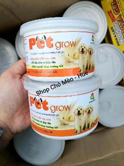 SỮA CHÓ CON PET GROW (KHÔNG TIÊU CHẢY)