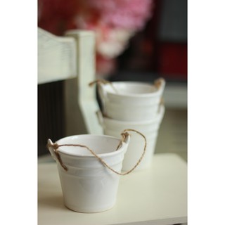Bộ 3 Chậu Gốm nhỏ cắm hoa
