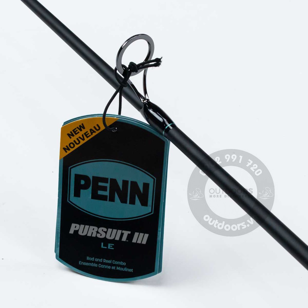 Combo cần đứng câu cá Penn Pursuit III 2m1 *phiên bản màu mới đặc biệt*  + máy Penn Pursuit III4000