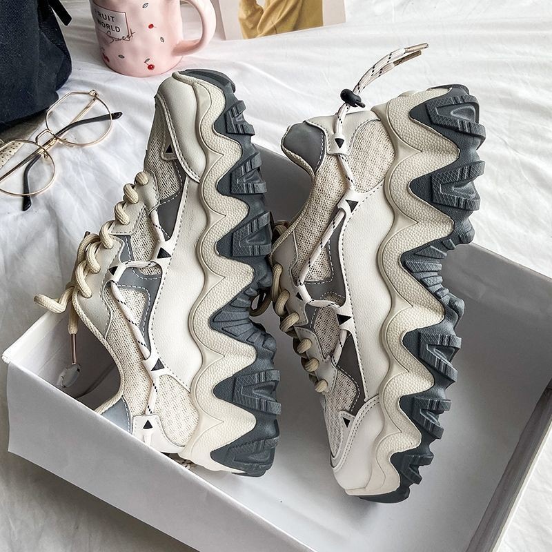 Giày Sneaker Phong Cách Hồng Kông Thiết Kế Thời Trang Năng Động 002