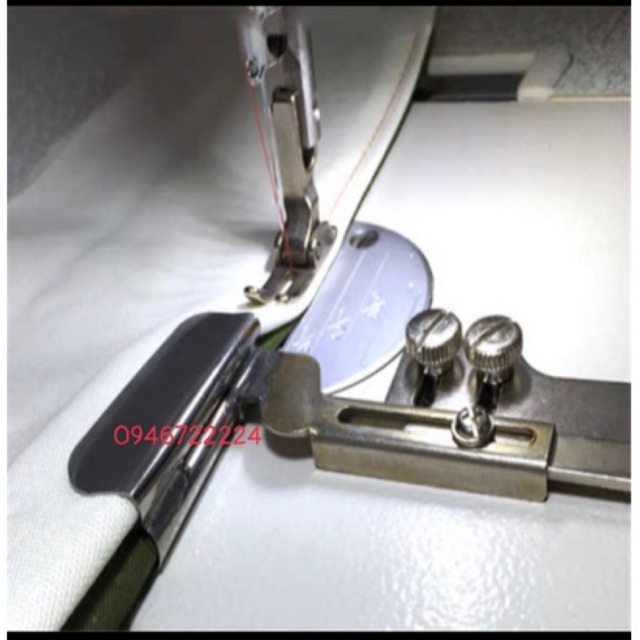 Cử cuốn lai ghép 2 mép vải bằng nhau cử lai đôi sử dụng cho máy may công nghiệp và máy may gia đình cổ điển