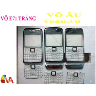 VỎ NOKIA E71 MÀU TRẮNG
