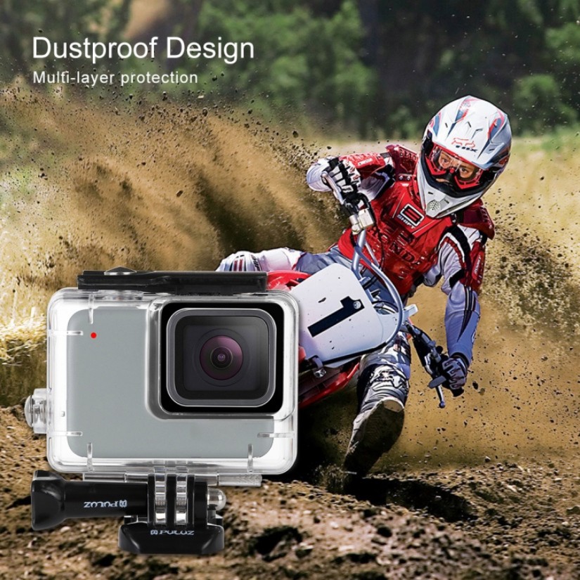 Vỏ Chống Nước GoPro Hero 7 Silver & White PULUZ 45m