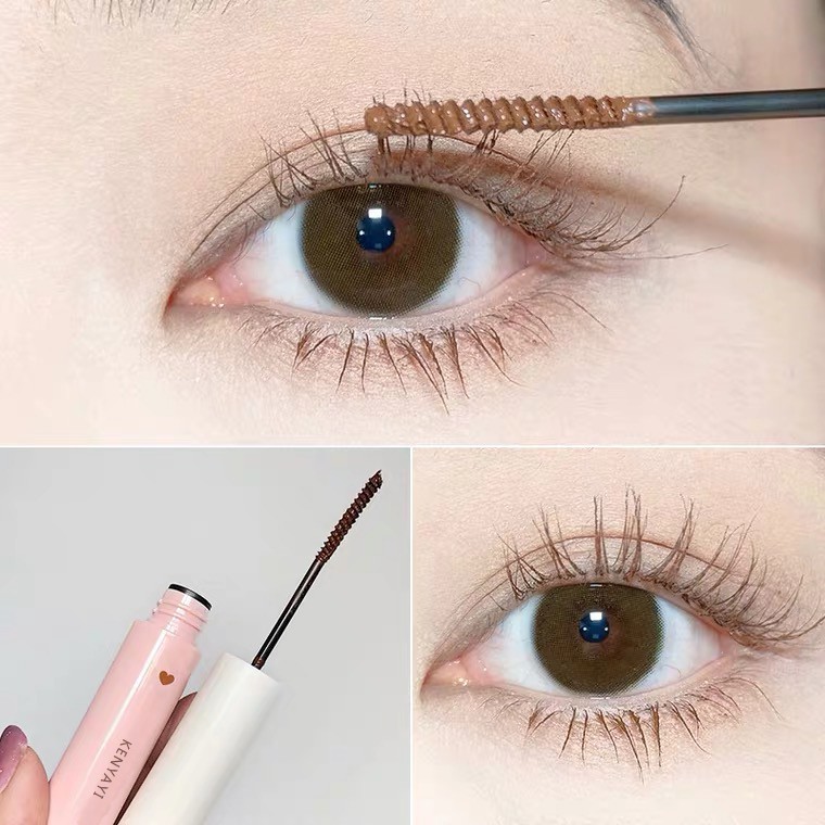 Mascara siêu mảnh chuốt mi dài mịn hàng nội địa Trung vỏ hồng Kenyayi 779