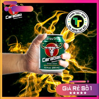 Nước tăng lực Carabao 250ml 6 lon